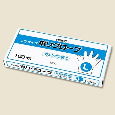 ポリグローブ　ＬＤ　外エンボス　Ｌ　＃４７７１０５０
