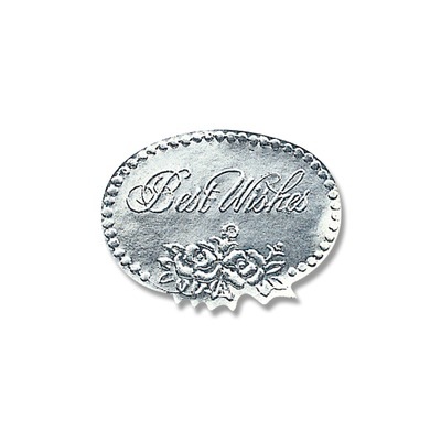 シール　ベストウィッシュ　銀　Ｓ　＃７０６６４０５