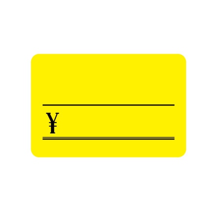 ケイコーカード　￥　大　レモン　１４－３６４５