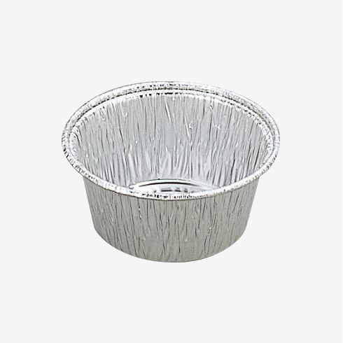 アルミ丸型カップ　８ｃｍ浅型　Ａ４０８１Ｄ　＃６０１９２９