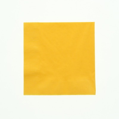 カラー２ｐｌｙナフキン　２５ｃｍ　レモン　＃４７１０２４４