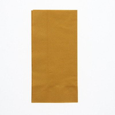 カラー２ｐｌｙナフキン　４５ｃｍ　オレンジ　＃４９７０７７７