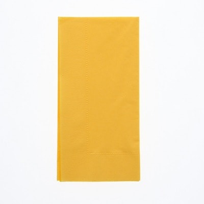 カラー２ｐｌｙナフキン　４５ｃｍ　レモン　＃４９７０７７５