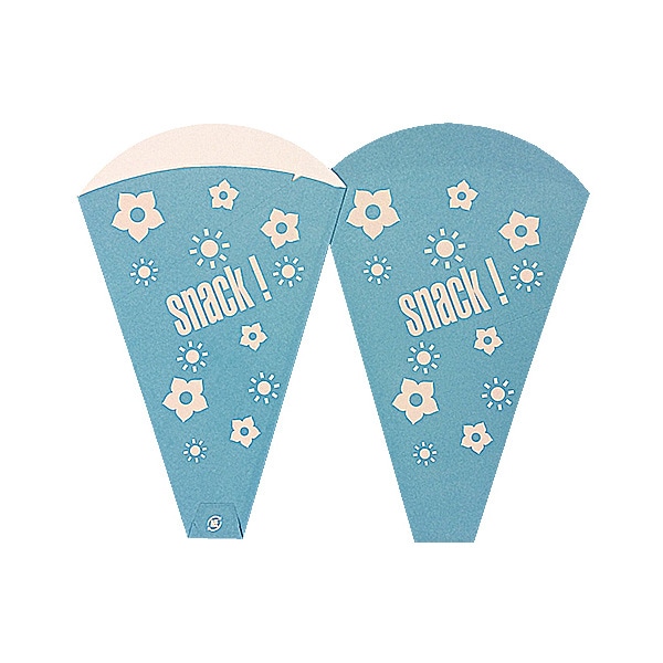 クレープ袋　１６－Ｔ０２（ブルー）　＃２１００５５