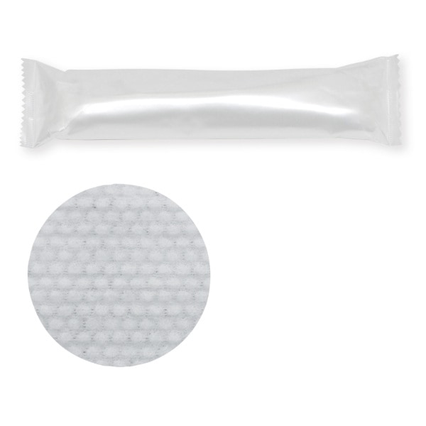 ヘイコー　レーヨンエンボスおしぼり　丸　＃４７１１００９