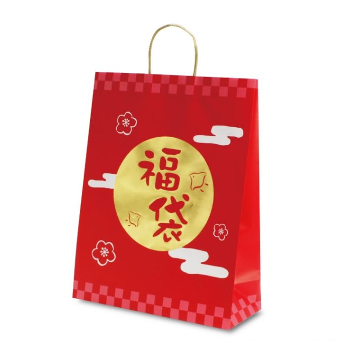 手提袋　プレミアふくまる　大　＃１０５９