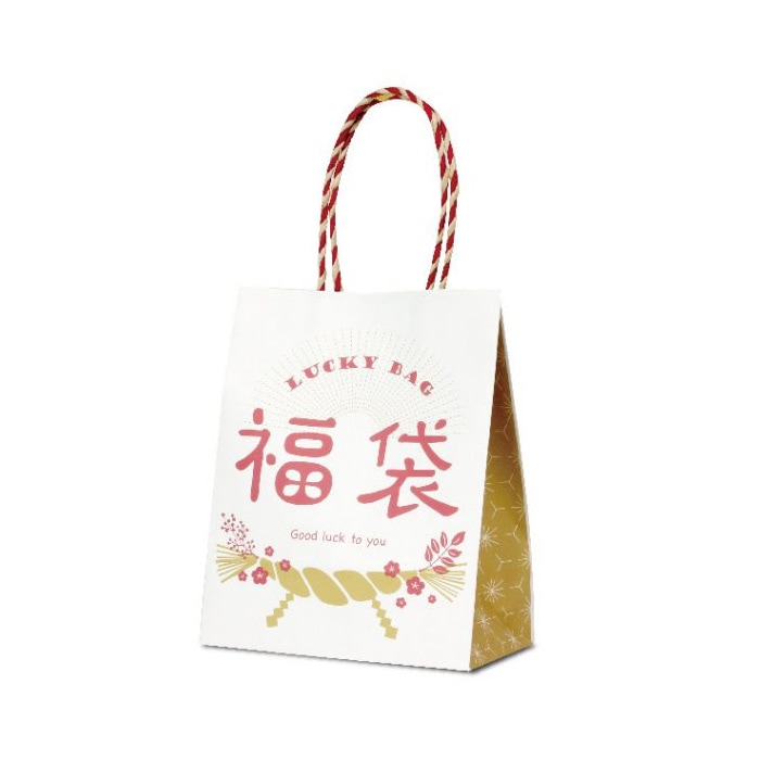 手提袋　Ｔ－２　しめ飾り　＃１２０８