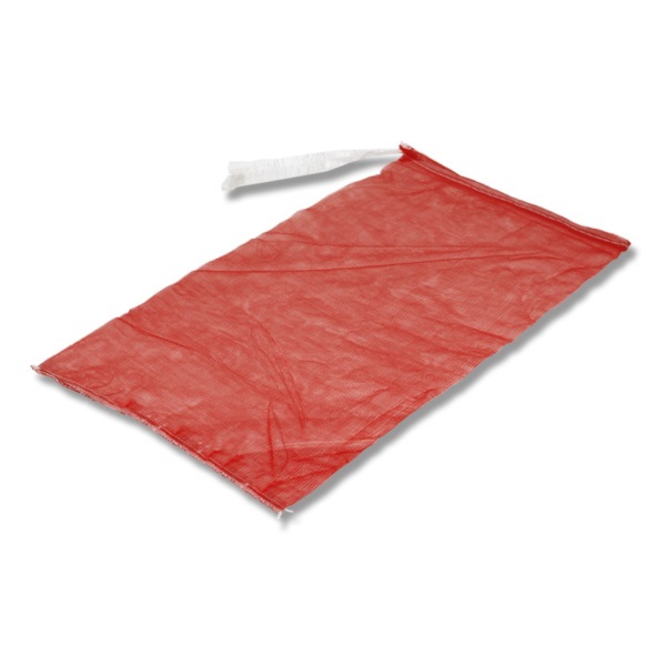 メリヤスネット　１０Ｋｇ　赤　取っ手無　ラベル無　＃４７１１７６３