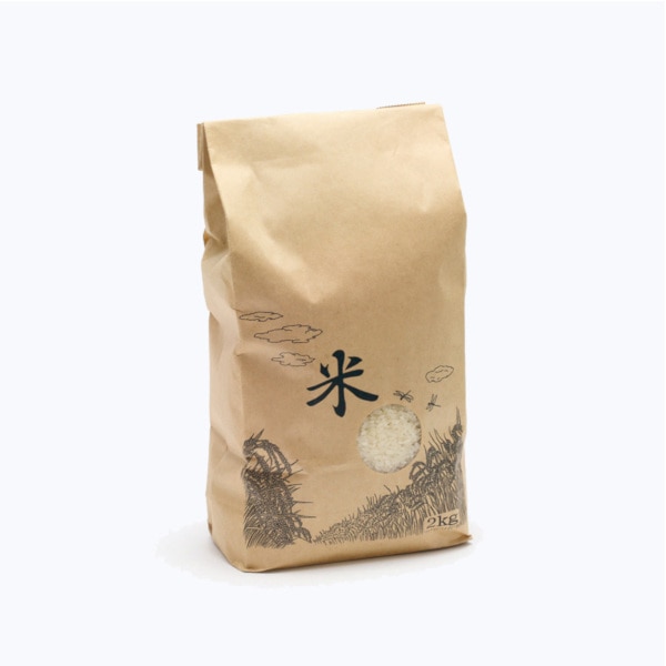 米袋　２Ｋｇ　テープ　窓付　＃４１９３０３５　　