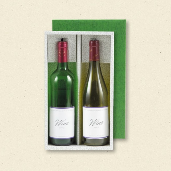 レギュラーワイン箱　お徳用　２本　Ｋ－１２