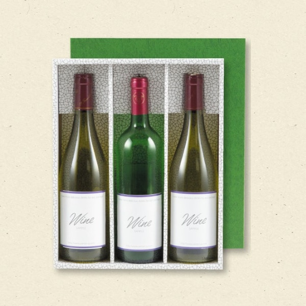 レギュラーワイン箱　お徳用　３本　Ｋ－３１６