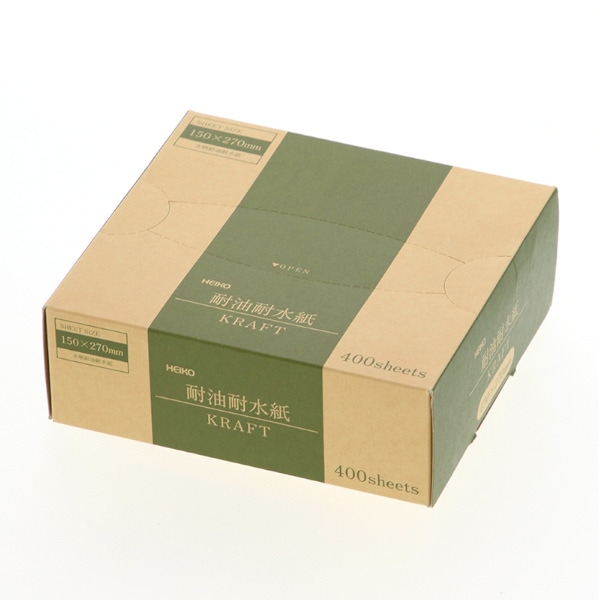 耐油耐水紙　１５０ｘ２７０　クラフト　＃４５３２０９７