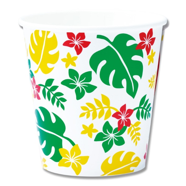 紙コップ　ＮハワイアンＧ／Ｙ　４００ｍｌ　＃４５３５０６２
