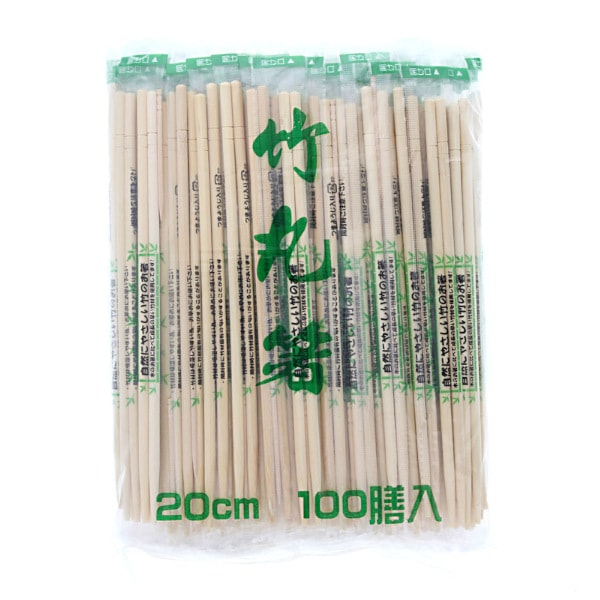 ＯＰ袋完封竹丸箸　つま楊枝入　１００膳　＃４６３６５４３