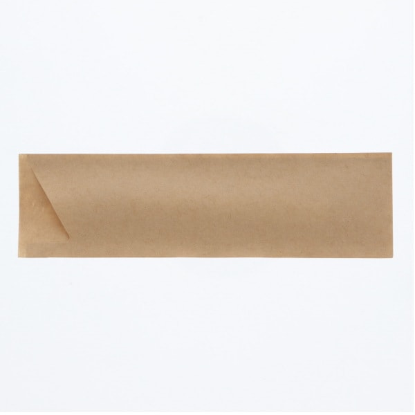 箸袋　ハカマ　未晒無地　５００枚　＃４６６８００５