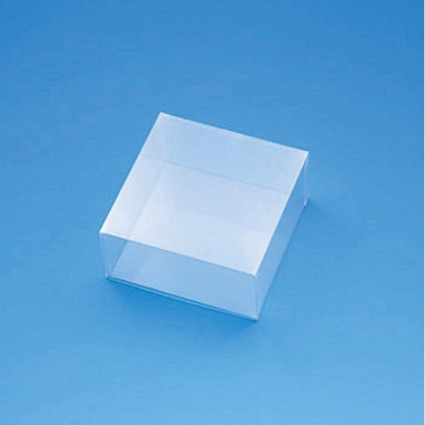 ＰＥＴクリアケース　１００ｘ１００ｘ５０　＃６８５４１１５