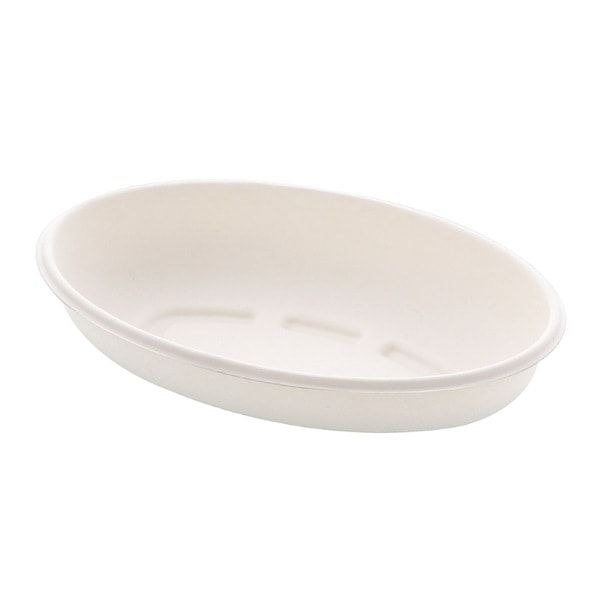 バガスカレー皿　ホワイト　５５０ｍｌ　＃４４６６１８５