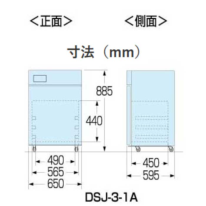 静岡製機 多目的電気乾燥機 業務用中型タイプ ドラッピー DSJ-3-1A 単