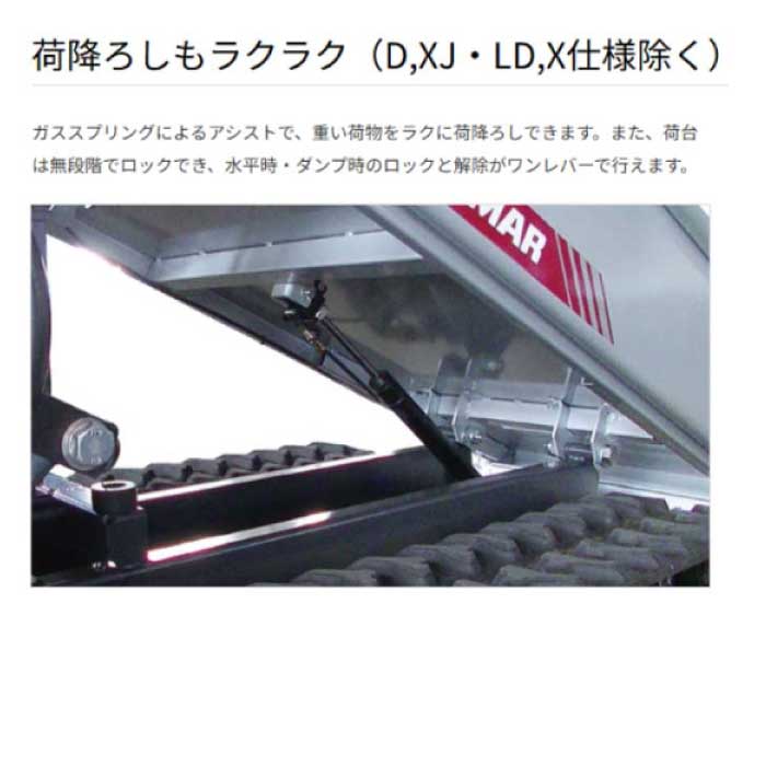 ヤンマー 運搬車 MC96RS,X [セル仕様] [ ゴムクローラー 農業 小型