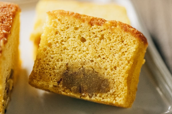 和栗あんケーキ