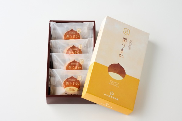 熊本和栗銘菓　栗うまか(4個入り)