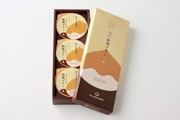 【新】なめらか おとなの 和栗プリン(3個入り)