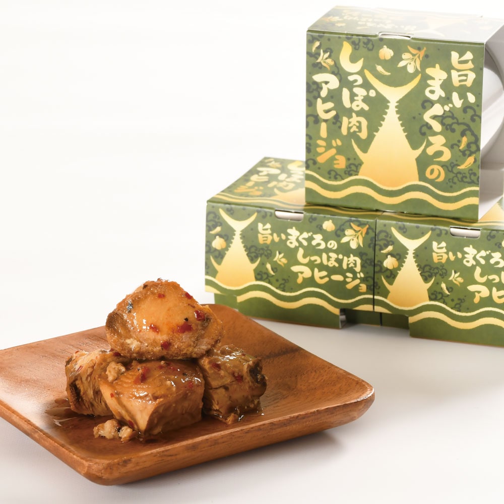 旨いまぐろのしっぽ肉アヒージョ　4缶セットNo.86537