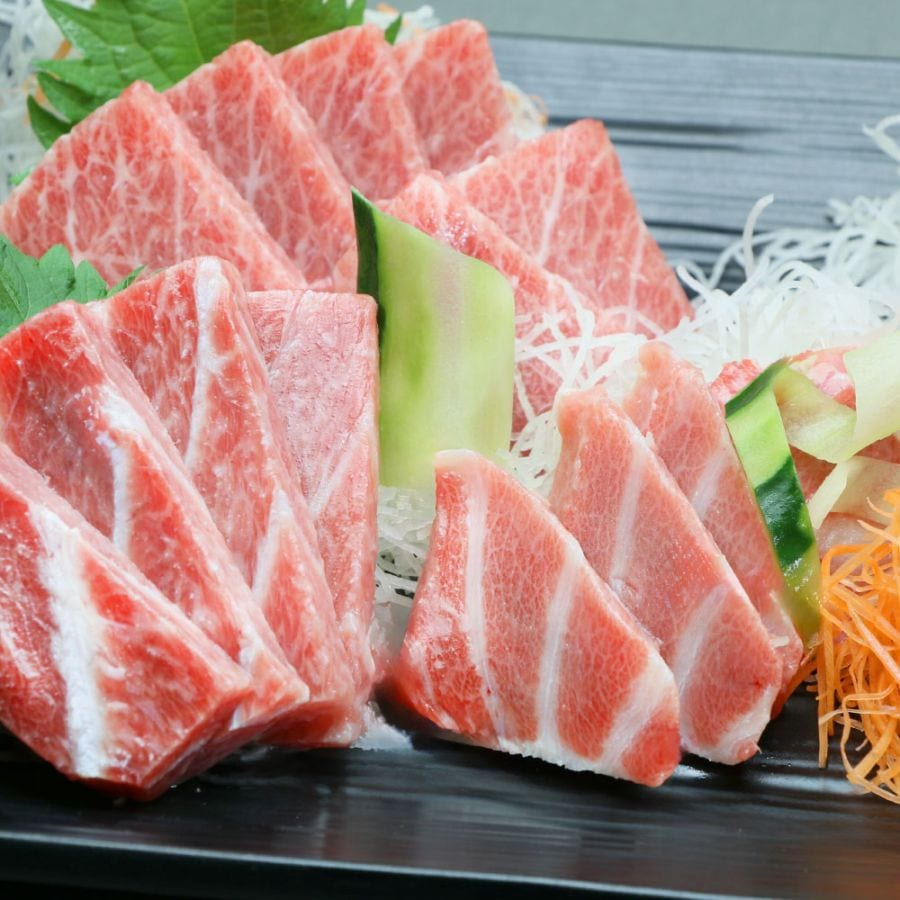 天然本まぐろ腹上中トロ1kg ご自宅用 NO.80566