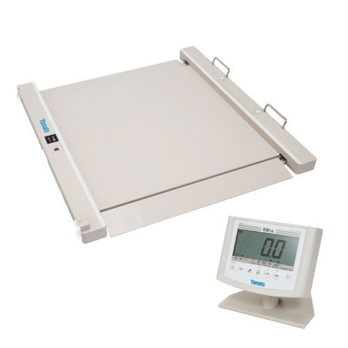ヤマト バリアフリー体重計 DP-7500PW (検定品) ■▼253-9354 DP-7500PW 1台 | 大和製衡(ヤマト) バリアフリー体重計 SMOOZER セパレート