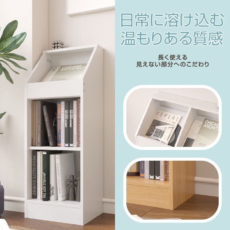 本棚おしゃれ 本棚 省スペース Amazon FOQW カラーボックス スリム 本棚 大容量 収納棚 省スペース 漫画収納 スリム本棚 薄型 パープル-3段 ラック コミック収納 新生活 一人暮らし リビング 書斎 組立品 100 40 80cm 隙間収納 おしゃれ オープンシェルフ 書棚 多目的