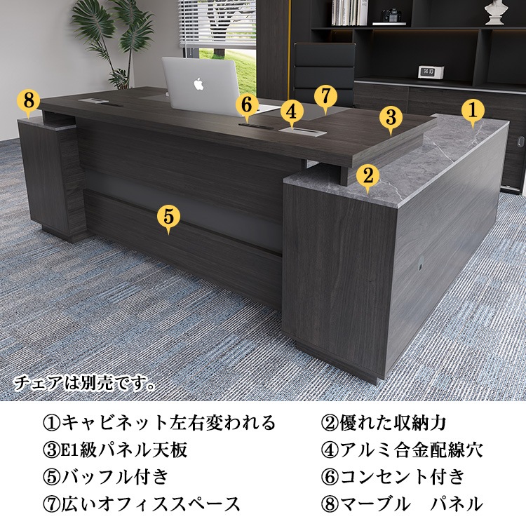 福居家具 自社産 在庫あり 法人様向け オーナーデスク ナーデスク 