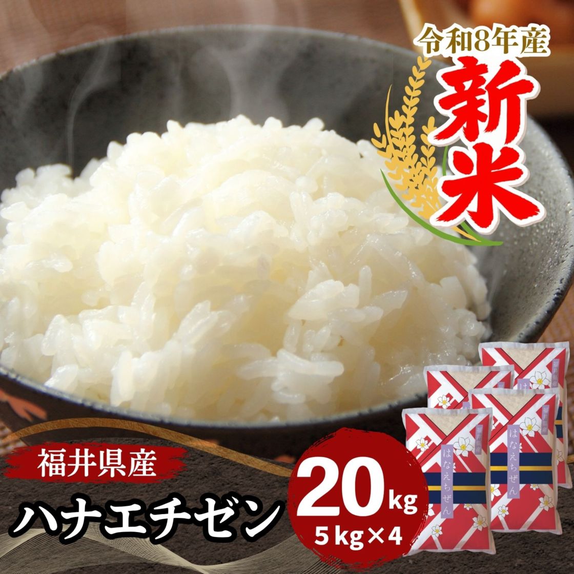 ハナエチゼン,20kg｜最短即日発送、全国送料無料！福井県産米を中心に