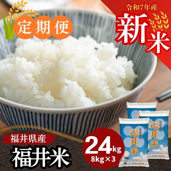 ブレンド国産米「当店自慢のつきたて米」 白米２０ｋｇ 定期便】福井米 白米 20kg(10kg×2) 福井県産米100％ブレンド米
