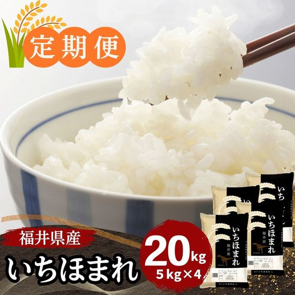 福井米 白ご飯20kg 定期便】ひかり精米 白米 20kg(10kg×2) 国内産100% 生活応援米｜安くて