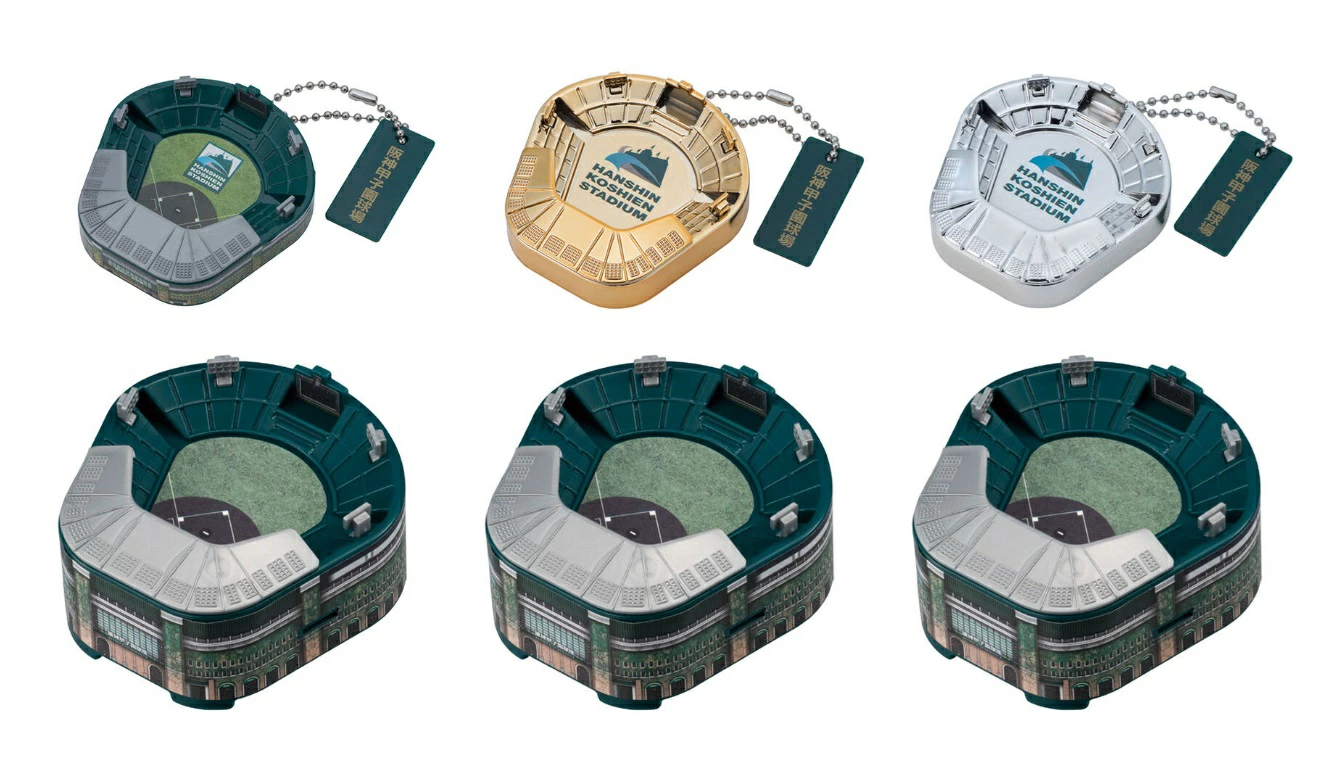 ミ二チュア阪神甲子園球場2025年夏+ 祝100周年！阪神甲子園球場