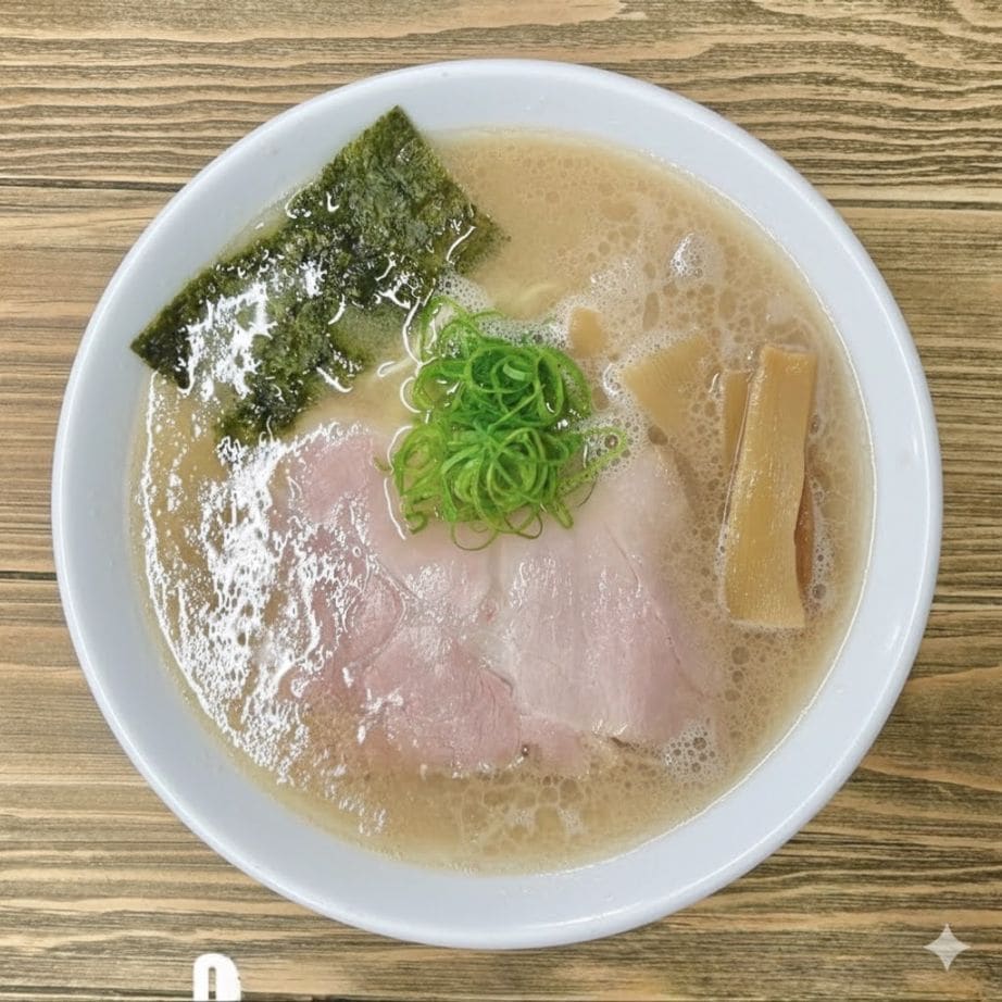 【拉麺べんげ「豚そば」】　濃厚豚骨のニュータイプ完成形（3/11以降発送可能分）