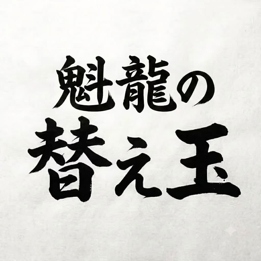 【魁龍】替え玉
