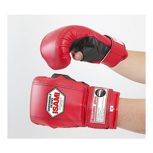 isami MMAウォシャブルグローブ Lサイズ LINE限定】 パンチング