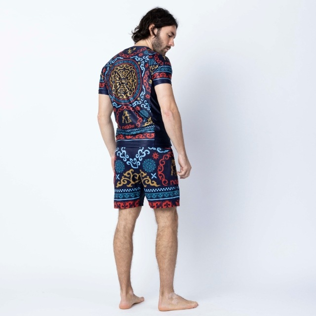 BOKH FIGHT SHORTS��BASIC LENGTH / NO POCKET��