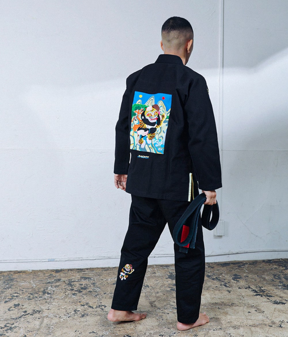 Jhood x Mali Kimono Black