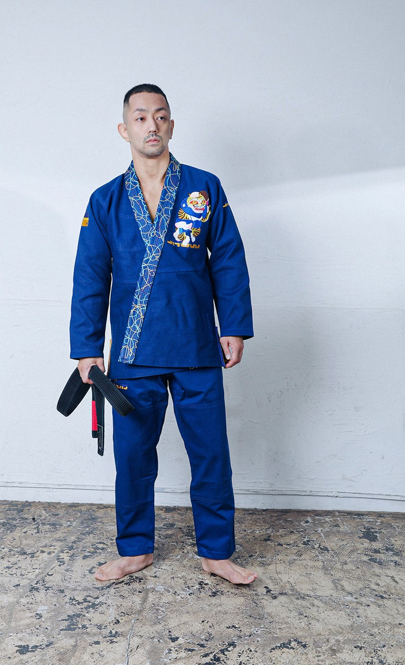 Jhood x Mali Kimono Blue
