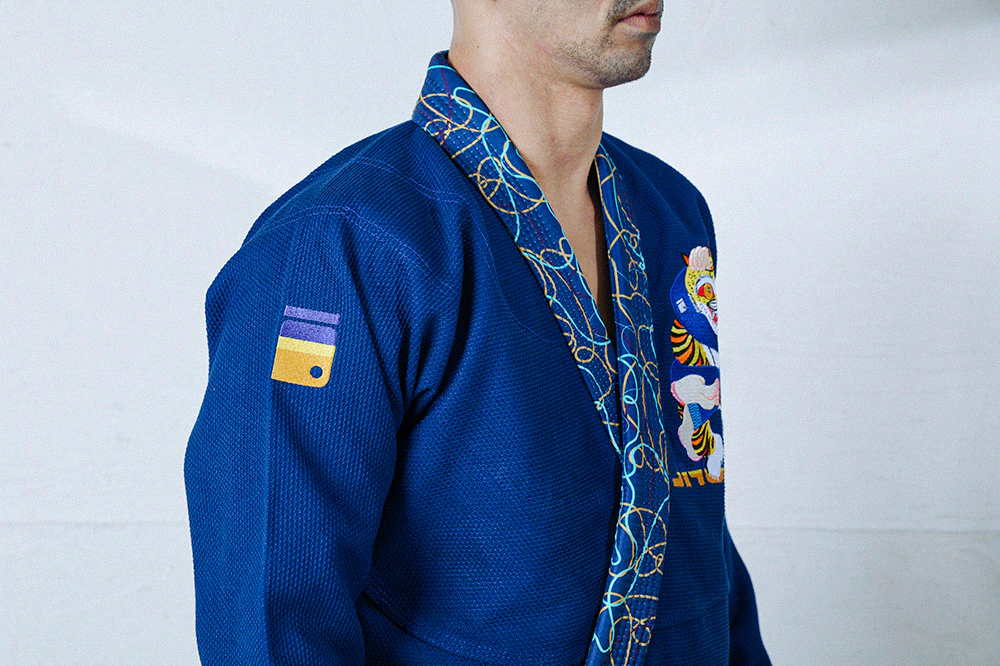 Jhood x Mali Kimono Blue