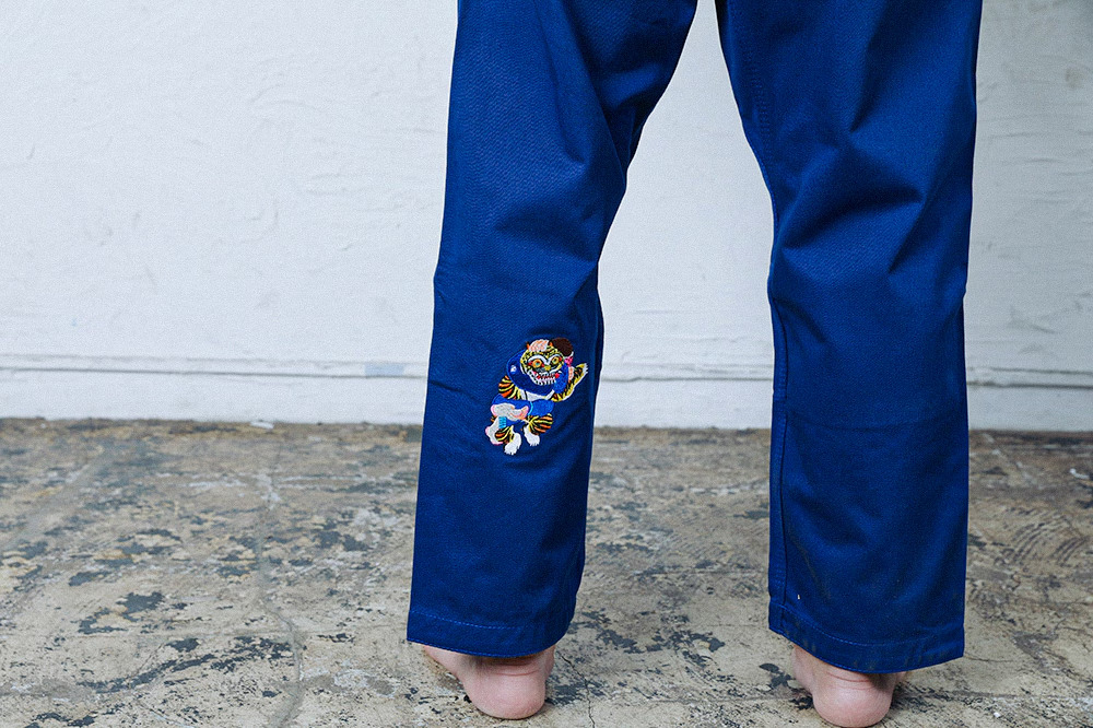 Jhood x Mali Kimono Blue