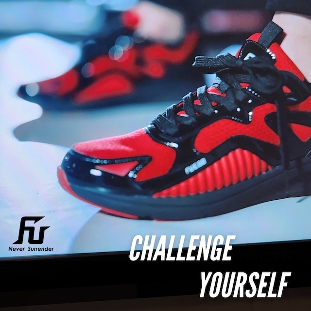 SUPER RAPIDO �ȥ졼�˥󥰥��塼�� ��Red��Black Enamel�ץ�����