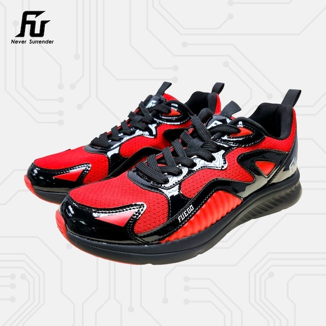 SUPER RAPIDO �ȥ졼�˥󥰥��塼�� ��Red��Black Enamel�ץ�����