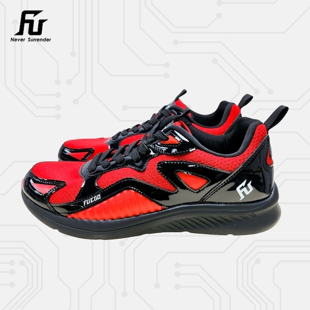 SUPER RAPIDO �ȥ졼�˥󥰥��塼�� ��Red��Black Enamel�ץ�����