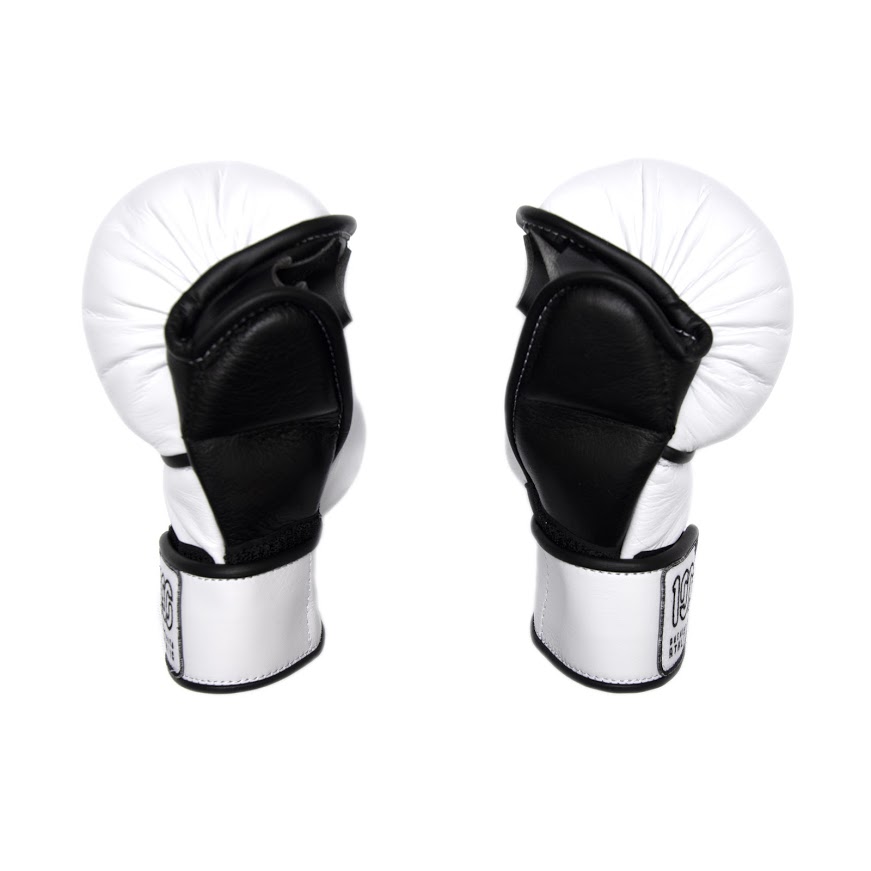 100A MMA POUNDING GLOVES WHITE