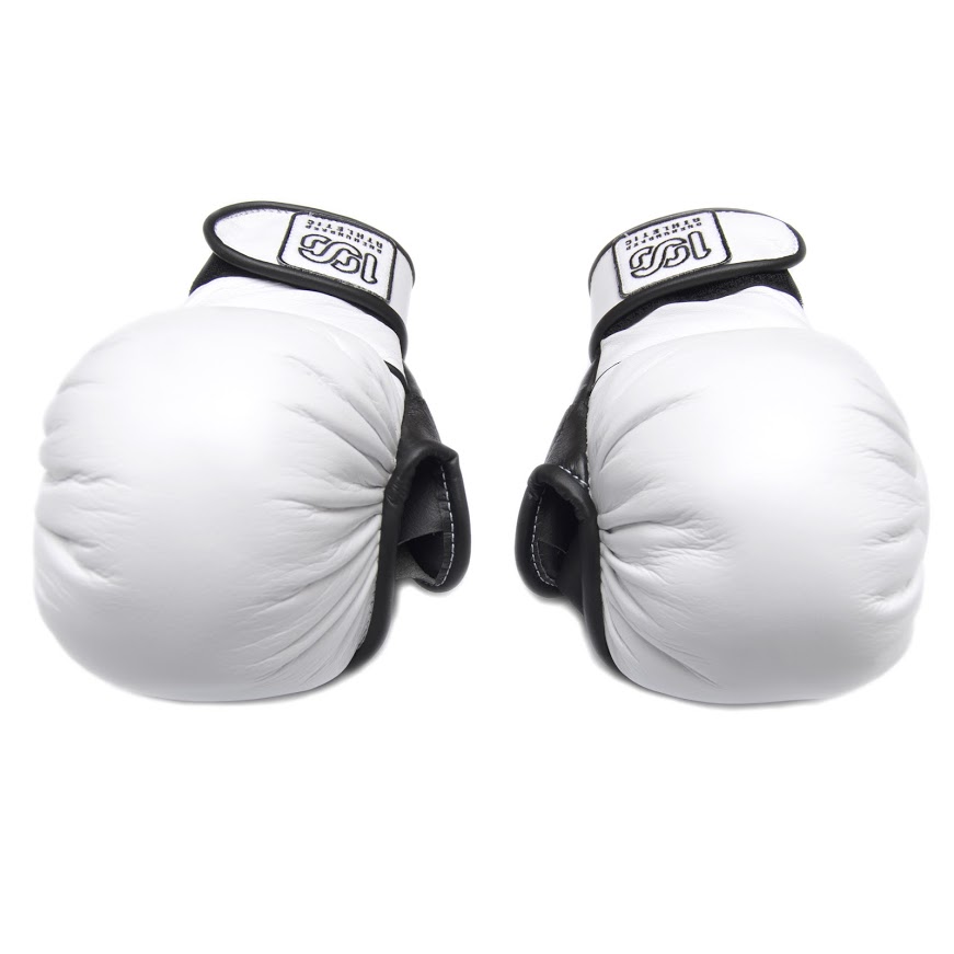 100A MMA POUNDING GLOVES WHITE