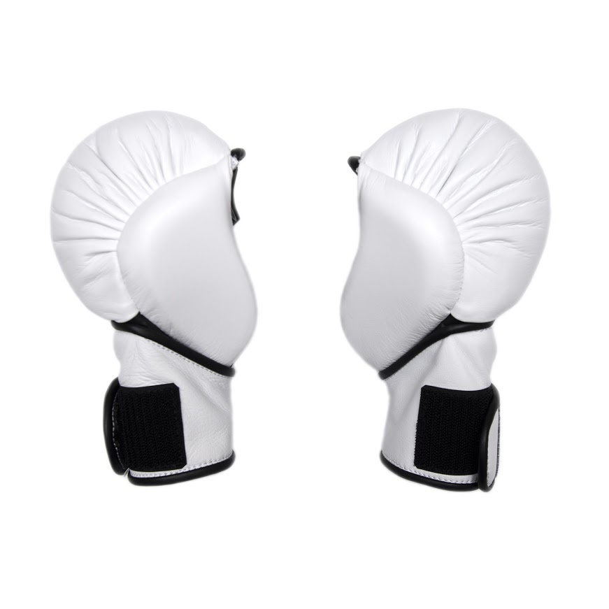 100A MMA POUNDING GLOVES WHITE