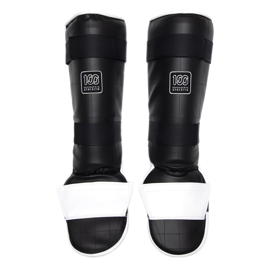 100A MMA SHIN GUARDS BLACK